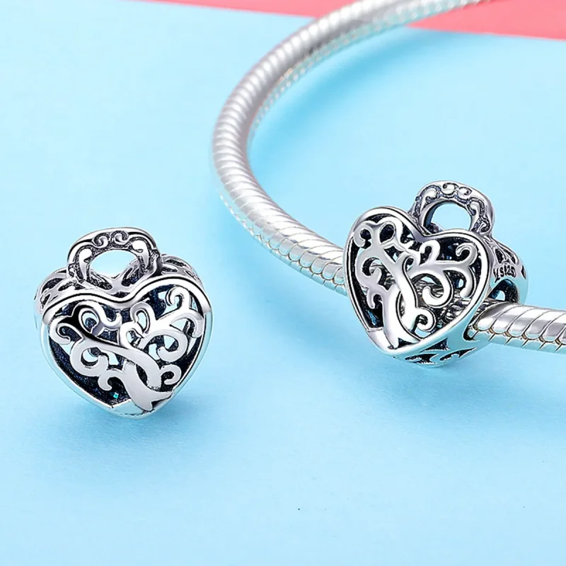 (image for) PANDORA Style Eternal Lock Charm - SCC726 - View 2
