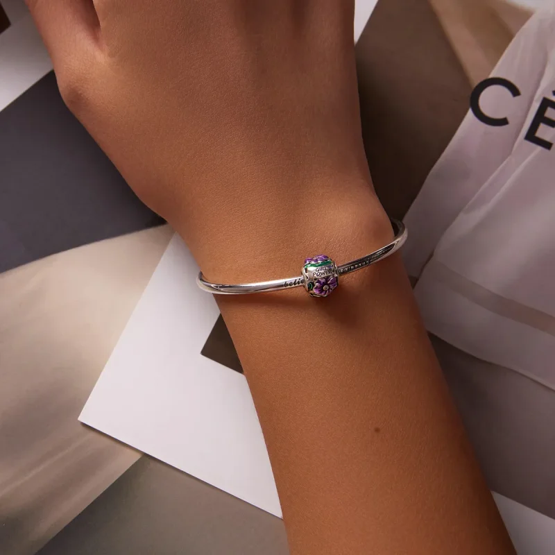 (image for) PANDORA Style Feminine Power - Violet Charm - SCC2140 - View 5