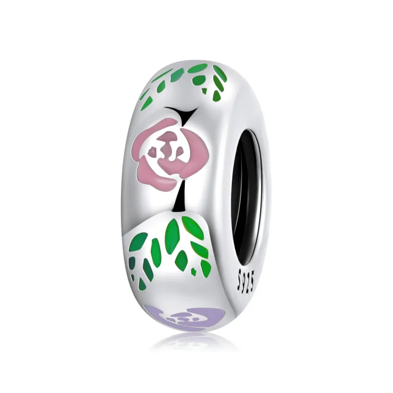 (image for) PANDORA Style Flower Doodle Charm - BSC596 - Product Image