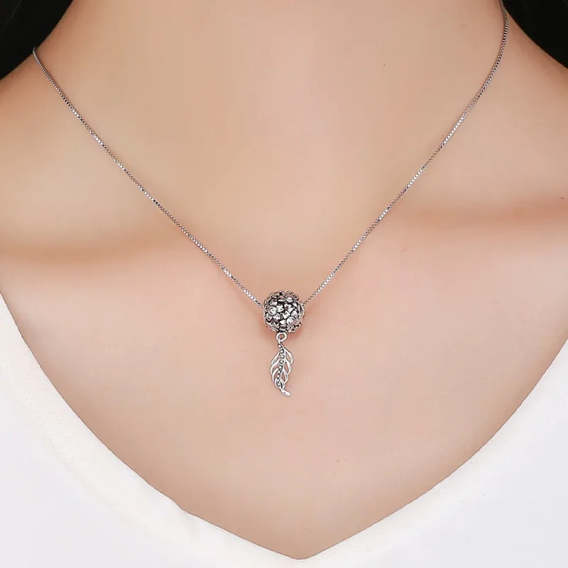 (image for) PANDORA Style Flowers and Leaves Charm - SCC715 - View 5