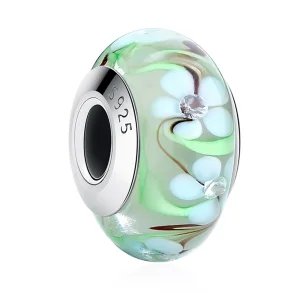 (image for) PANDORA Style Flowers Murano Glass Charm - SCZ020