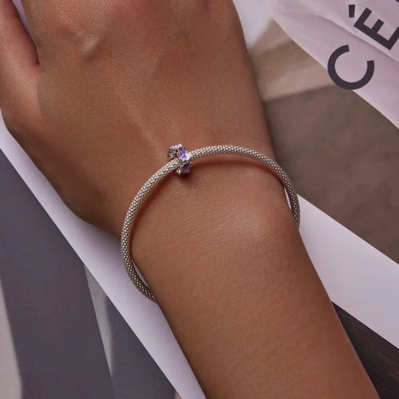 (image for) PANDORA Style Flowers Safety Chain - SCC2212 - View 6