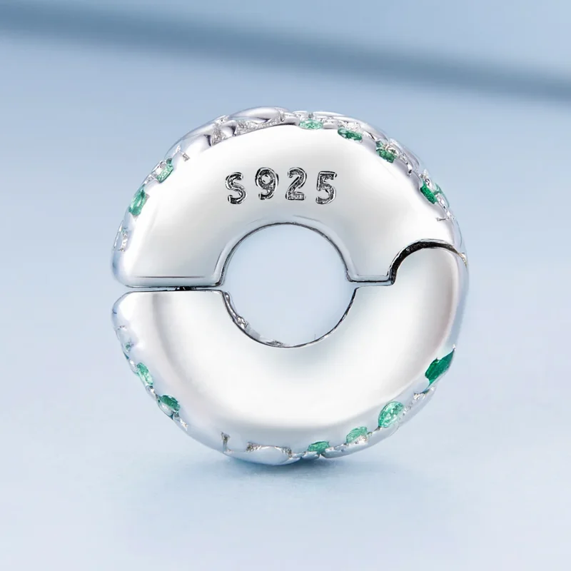 (image for) PANDORA Style Four Leaf Clover Charm Clip - BSC678 - View 3