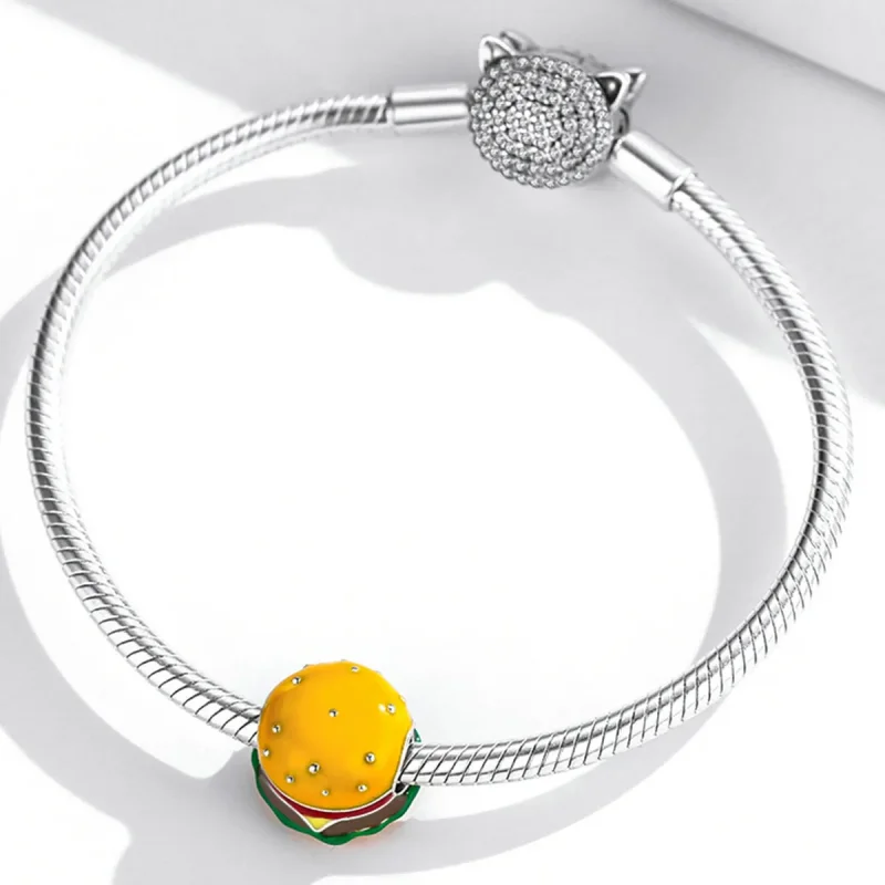 (image for) PANDORA Style Gourmet Burger Charm - SCC2014 - View 3