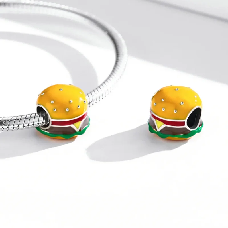 (image for) PANDORA Style Gourmet Burger Charm - SCC2014 - View 4