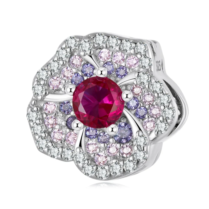 (image for) PANDORA Style Gradient Flowers Charm - BSC625 - Product Image