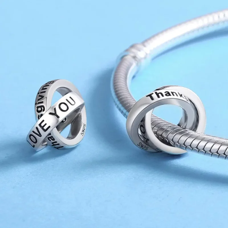 (image for) PANDORA Style Grateful To You Charm - SCC227 - View 5