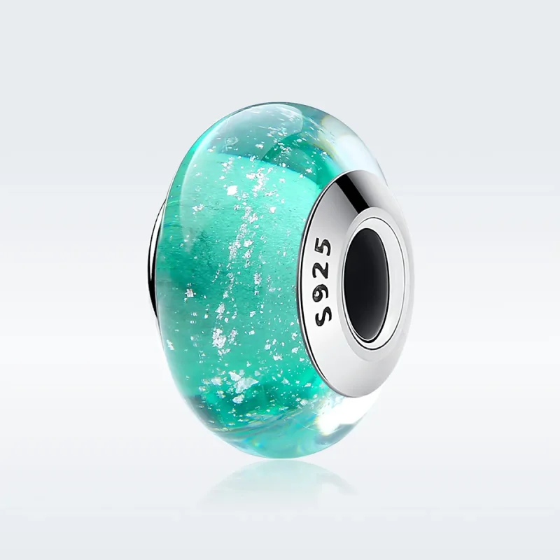 (image for) PANDORA Style Green Murano Glass Charm - SCZ021 - Product Image
