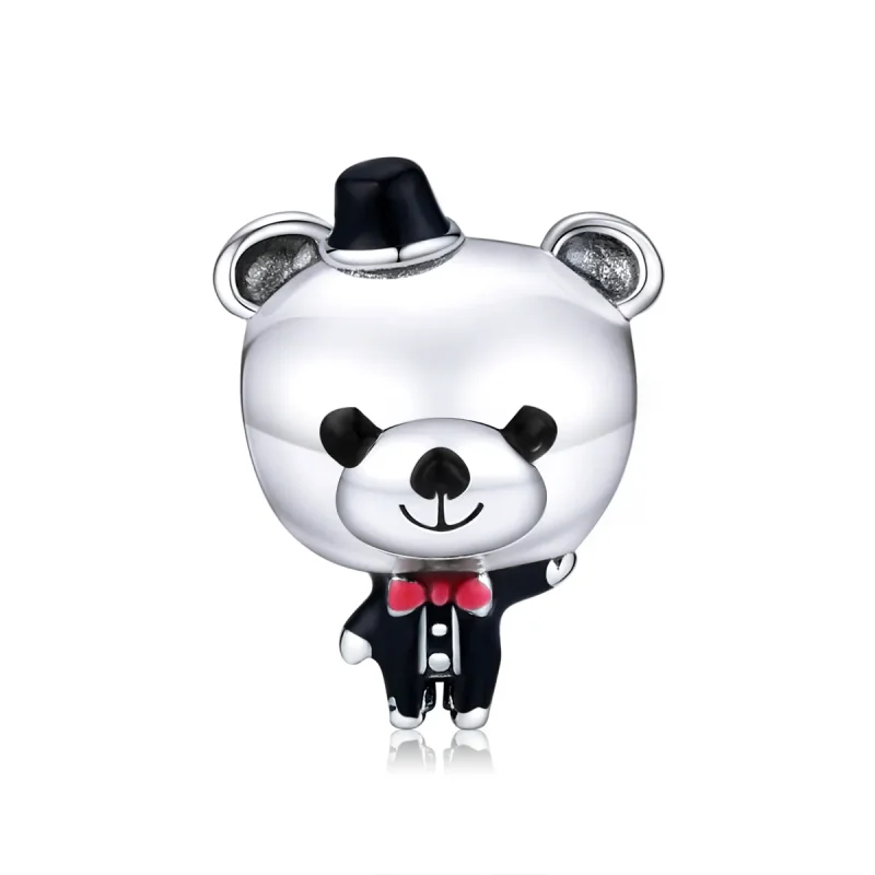 (image for) PANDORA Style Groom Bear Charm - SCC1473 - Product Image