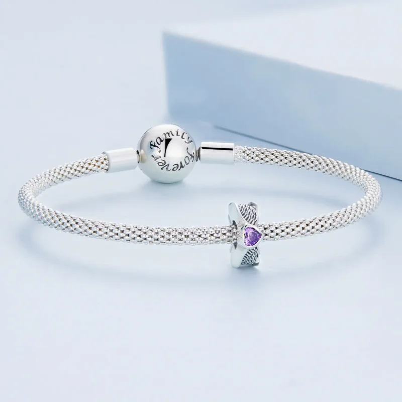 (image for) PANDORA Style Guardian Heart Safety Chain - BSC677 - View 5