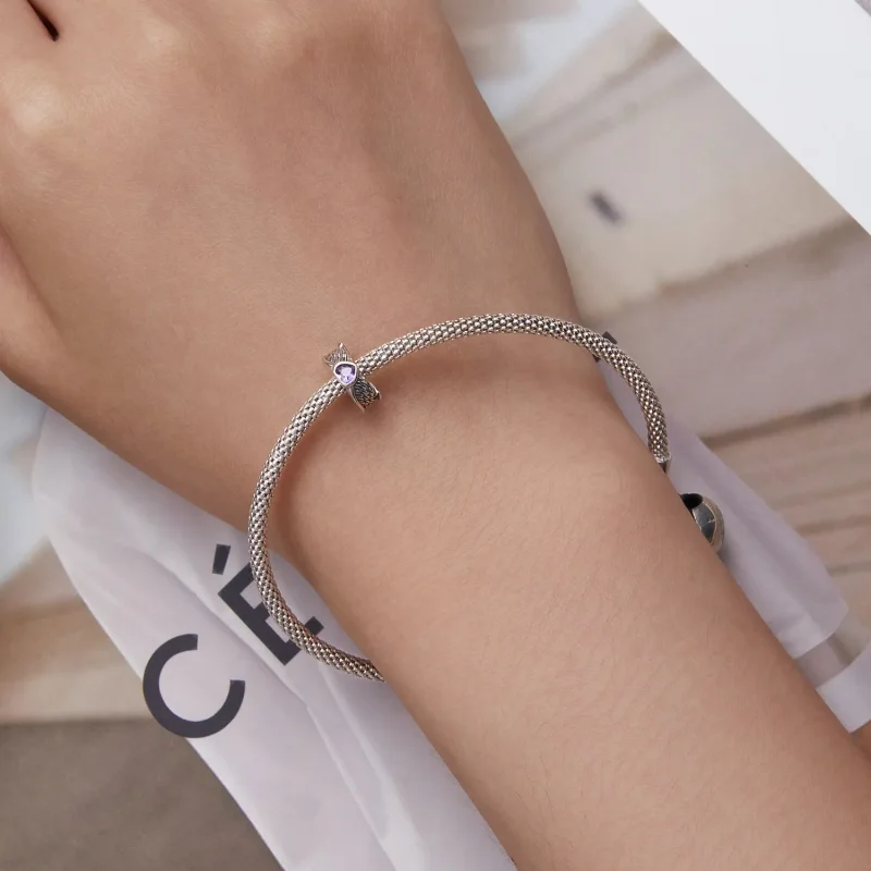 (image for) PANDORA Style Guardian Heart Safety Chain - BSC677 - View 6