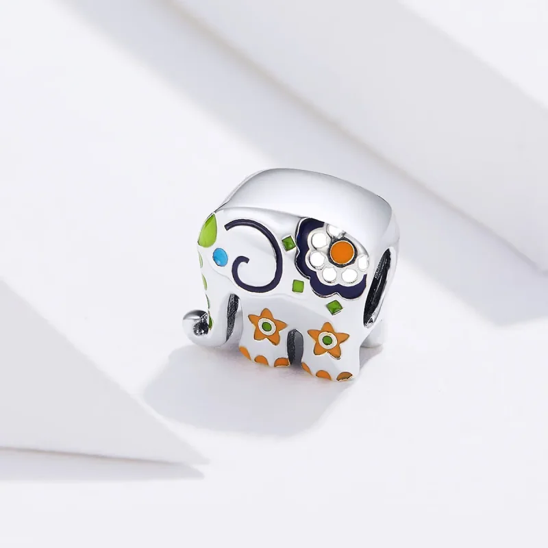 (image for) PANDORA Style Happy Elephant Charm - BSC095 - View 3