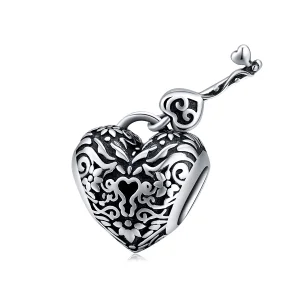 (image for) PANDORA Style Heart Lock Charm - SCC1447