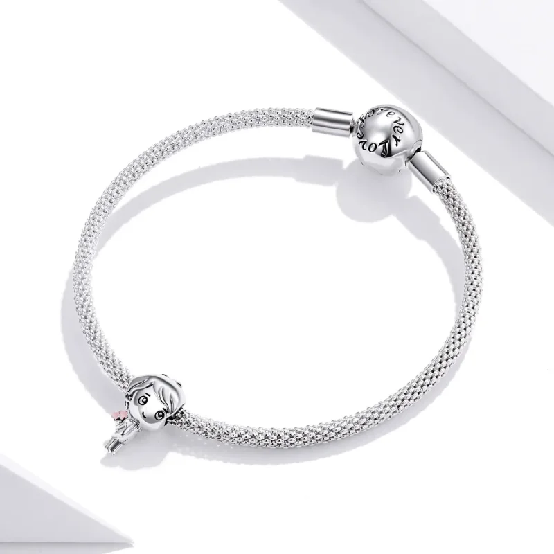 (image for) PANDORA Style Heartbeat Boy Charm - BSC400 - View 3