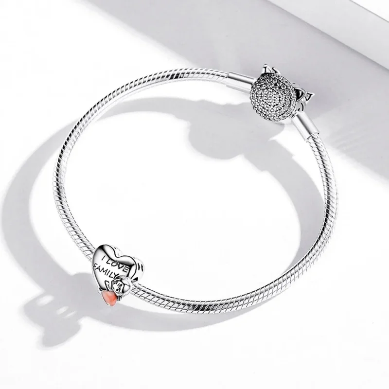 (image for) PANDORA Style I Love My Home Charm - BSC478 - View 3