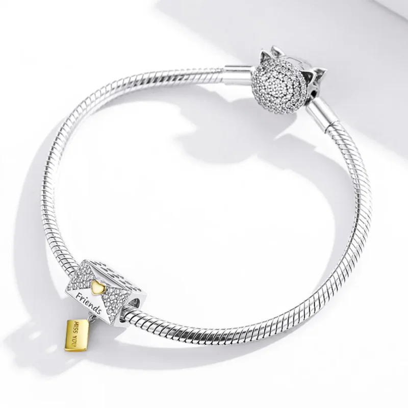 (image for) PANDORA Style Intimacy - Envelope Charm - BSC468 - View 3