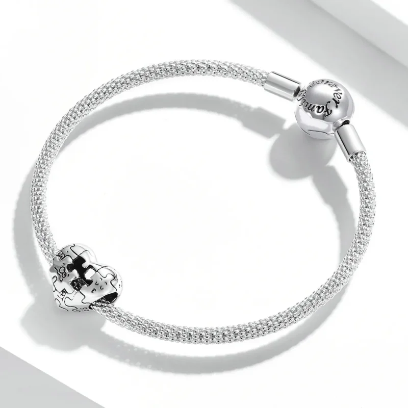 (image for) PANDORA Style Jigsaw Puzzle Charm - BSC557 - View 3