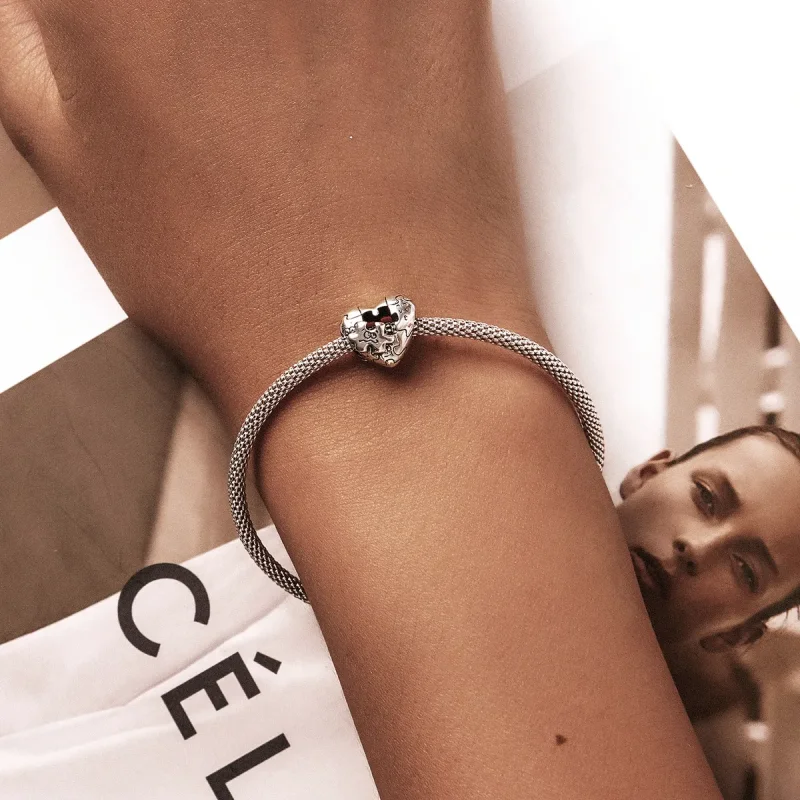 (image for) PANDORA Style Jigsaw Puzzle Charm - BSC557 - View 5