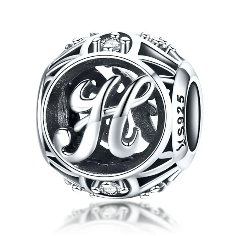 (image for) PANDORA Style Letter-H Charm - SCC738-H - Product Image