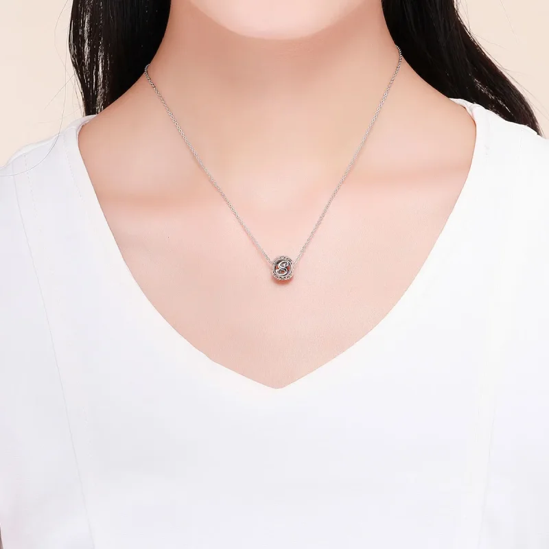 (image for) PANDORA Style Letter-S Charm - SCC738-S - View 5