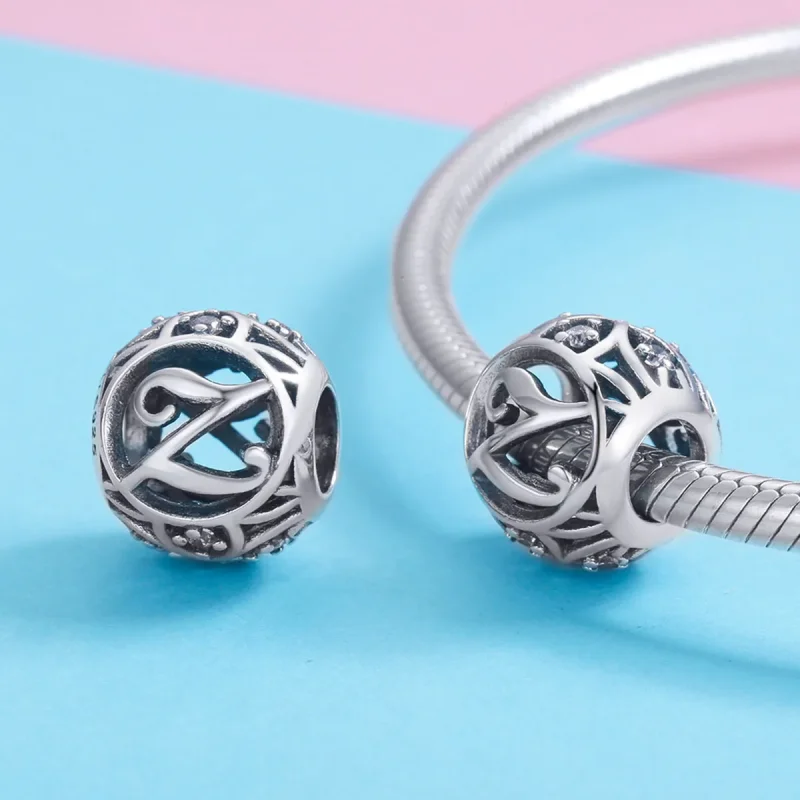 (image for) PANDORA Style Letter-Z Charm - SCC738-Z - View 3
