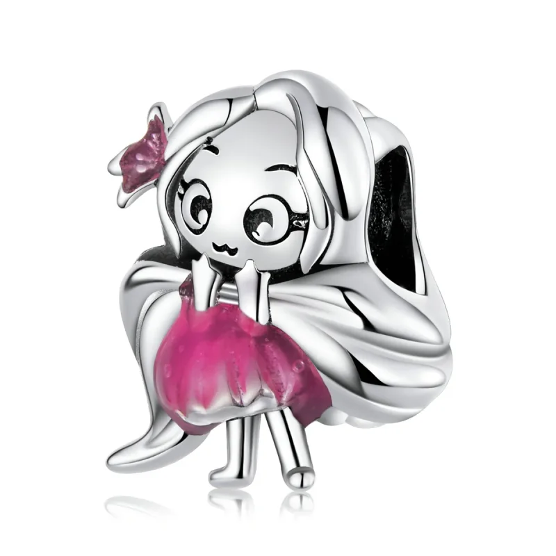 (image for) PANDORA Style Long Hair Girl Charm - SCC2172 - Product Image