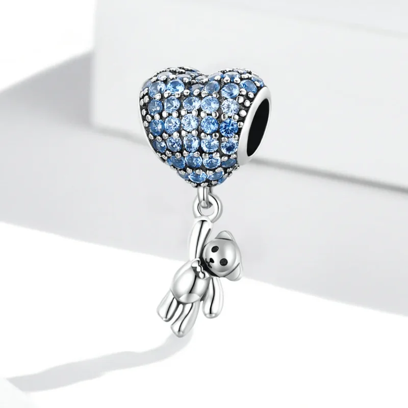 (image for) PANDORA Style Love Balloon Bear Charm - SCC2023 - View 2