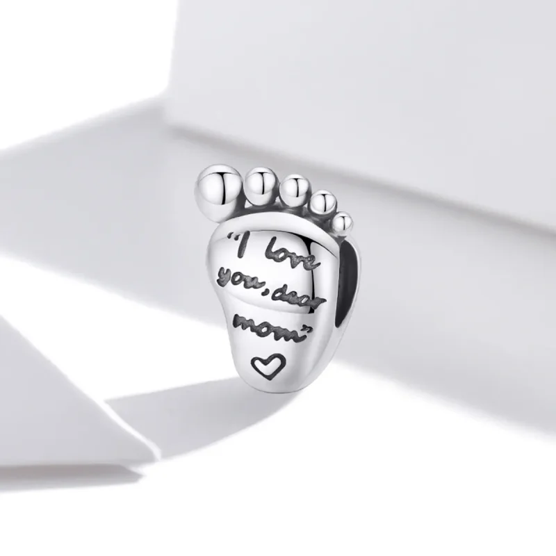 (image for) PANDORA Style Love Feet Charm - SCC1901 - View 2