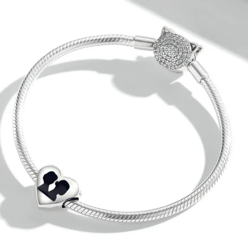 (image for) PANDORA Style Love Silhouette Charm - BSC549 - View 3
