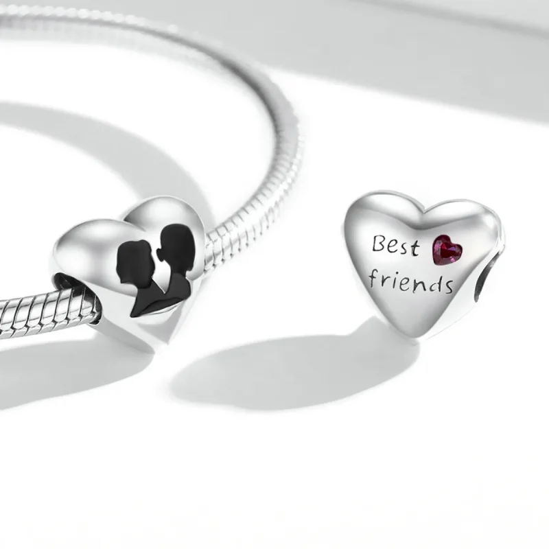 (image for) PANDORA Style Love Silhouette Charm - BSC549 - View 4
