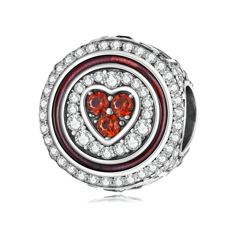 (image for) PANDORA Style Lucky Heart Charm - BSC620 - Product Image