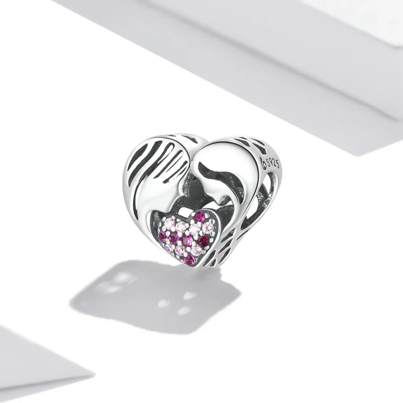 (image for) PANDORA Style Mother and Daughter Love Silhouette Charm - BSC575 - View 2