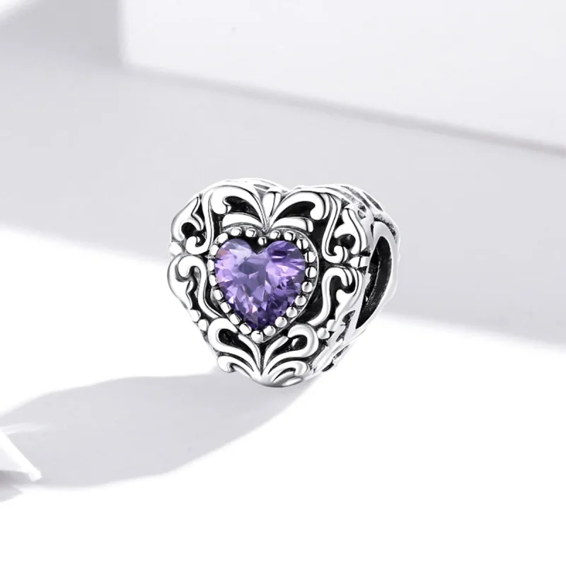 (image for) PANDORA Style Mysterious Heart Charm - SCC1929 - View 2