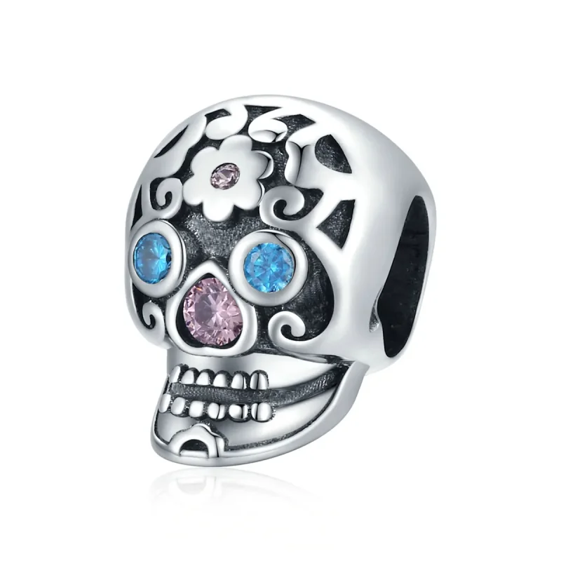 (image for) PANDORA Style Openwork Skull Charm - BSC524 - Product Image