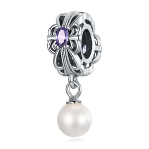 (image for) PANDORA Style Pearl Streamer Charm - BSC638