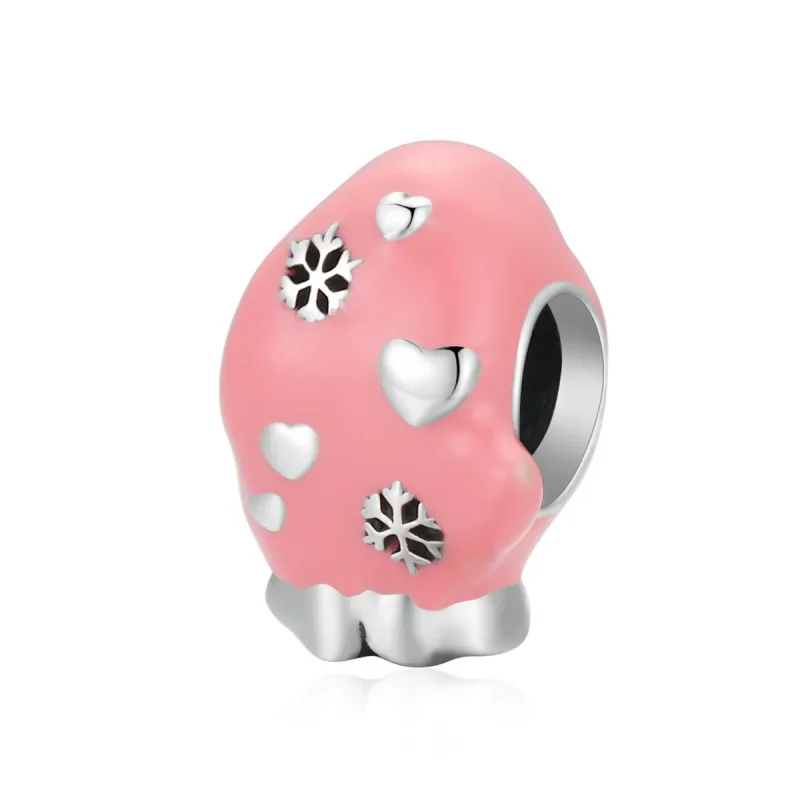(image for) PANDORA Style Pink Gloves Charm - SCC2001 - Product Image