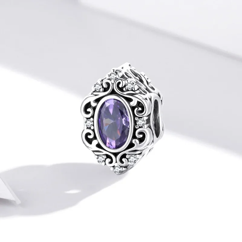 (image for) PANDORA Style Purple Charm Charm - SCC1928 - View 4