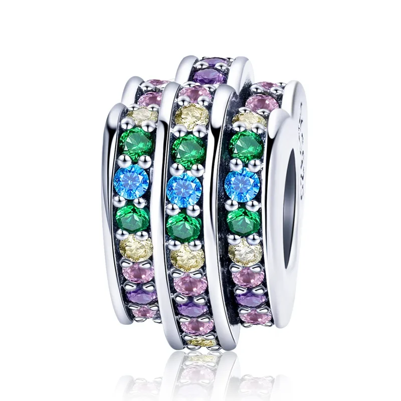 (image for) PANDORA Style Rainbow Heart Charm - SCC725 - Product Image