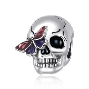 (image for) PANDORA Style Retro Skull Charm - SCC2232