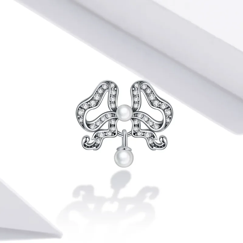 (image for) PANDORA Style Romantic Bowtie Charm - SCC1785 - View 2