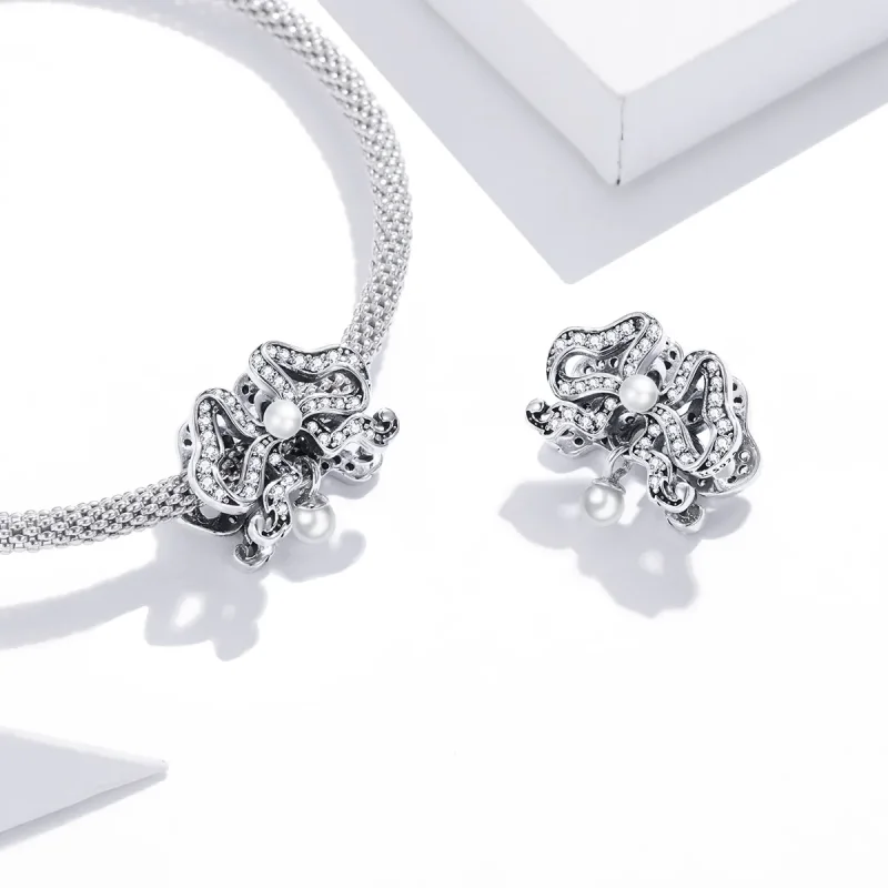 (image for) PANDORA Style Romantic Bowtie Charm - SCC1785 - View 4