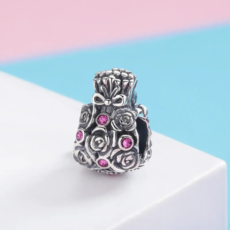 (image for) PANDORA Style Rose Bag Charm - SCC962 - View 2