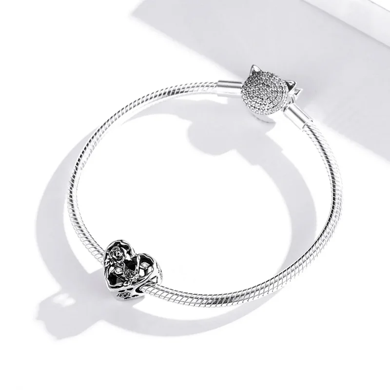 (image for) PANDORA Style Rose Love Charm - BSC475 - View 3