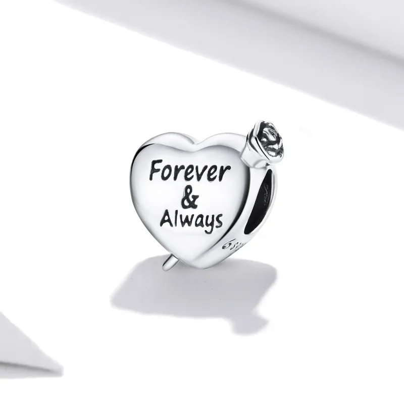 (image for) PANDORA Style Rose Love Charm - BSC480 - View 2