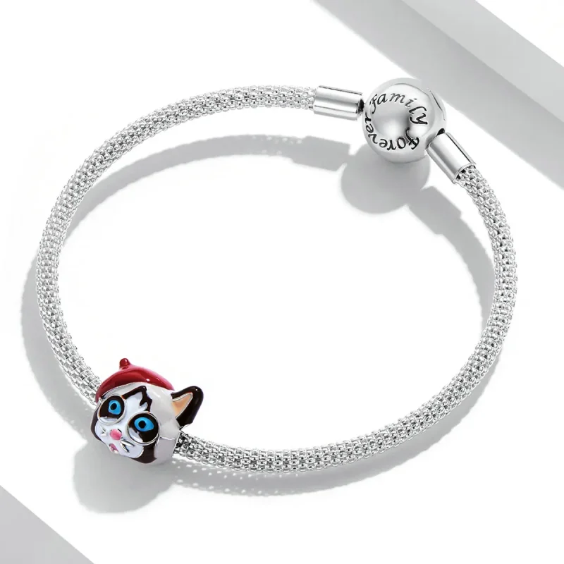 (image for) PANDORA Style Siamese Cat Charm - SCC2090 - View 3