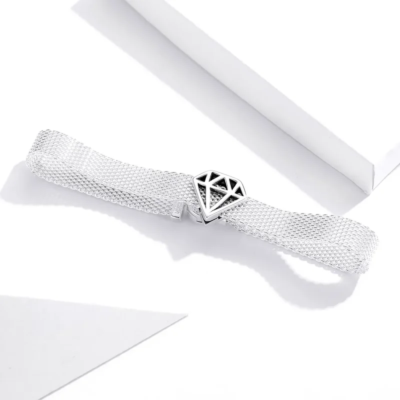 (image for) PANDORA Style Simple Diamond Charm Clip - SCX117 - View 3