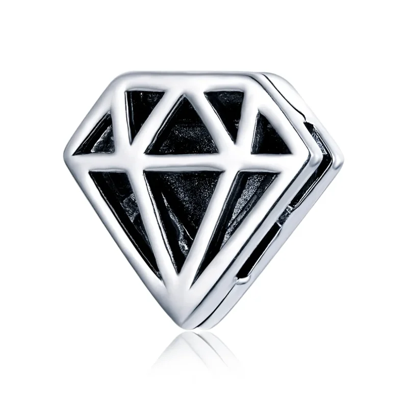 (image for) PANDORA Style Simple Diamond Charm Clip - SCX117 - Product Image