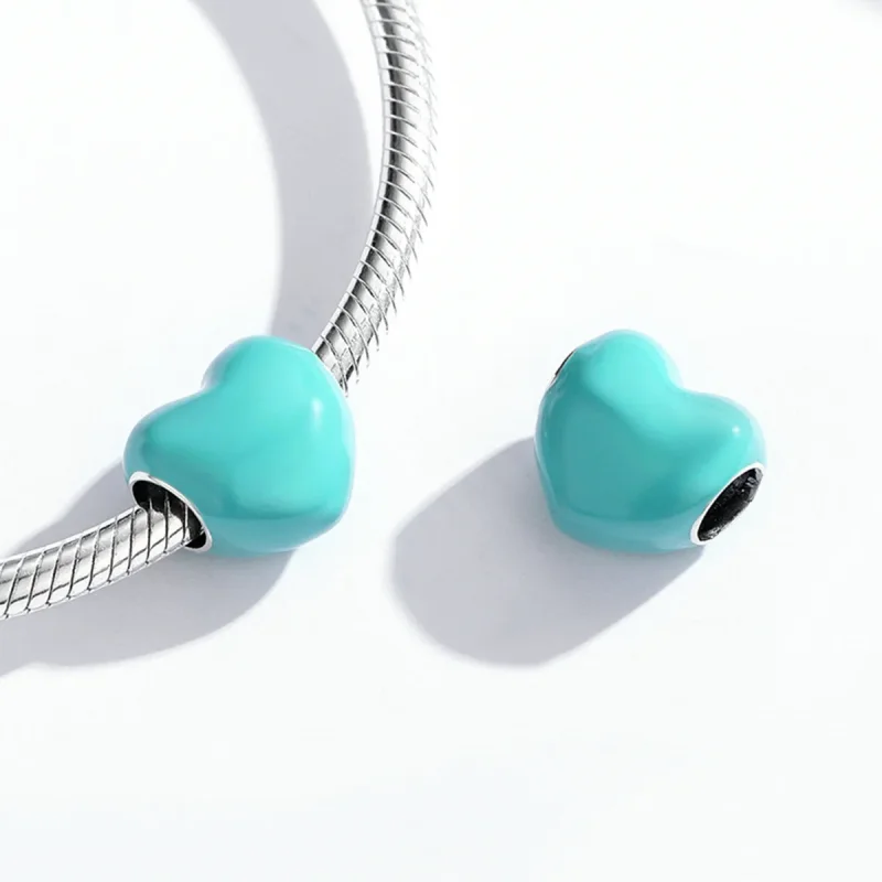 (image for) PANDORA Style Simple Love Charm - SCC1986-BU - View 3