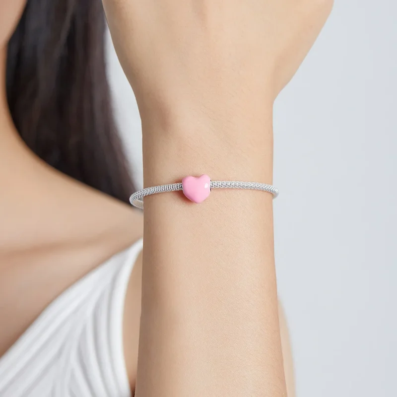 (image for) PANDORA Style Simple Love Charm - SCC1986-PK - View 5