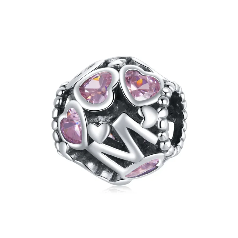 (image for) PANDORA Style Spherical Heart Charm - BSC421 - Product Image